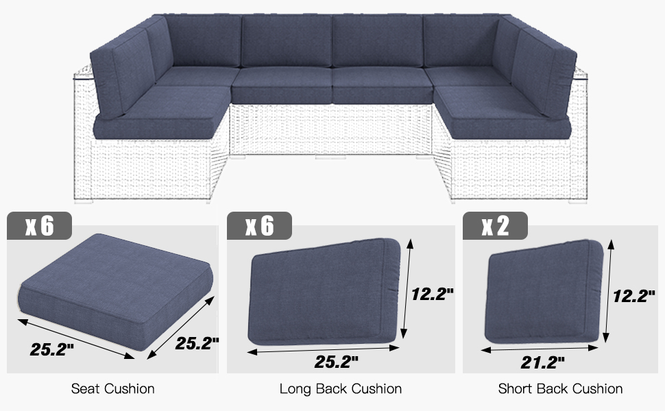 14-Piece Cushions Set