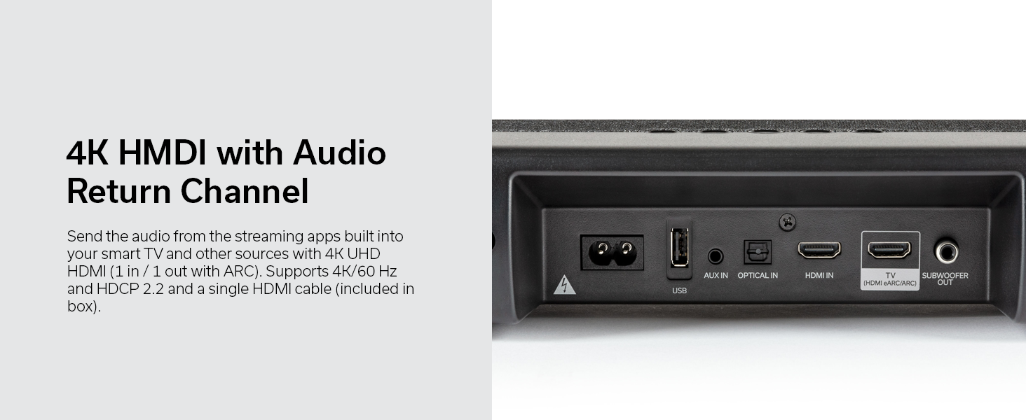 Denon DHT217 Dolby Atmos Soundbar with Bluetooth connectivity