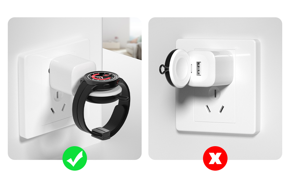for Samsung Galaxy Watch Charger, USB C Protable Wireless