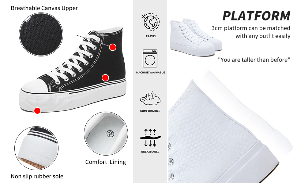womens platform shoes