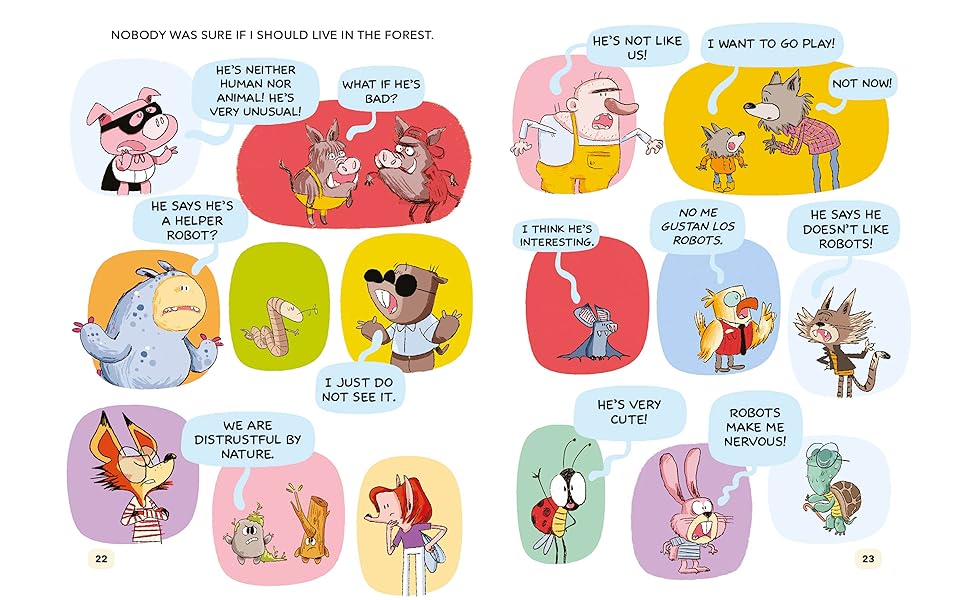 The Forest Robot (Bitmax & Co, 1) 9780764363054 Copons, Jaume, Fortuny, Liliana Books