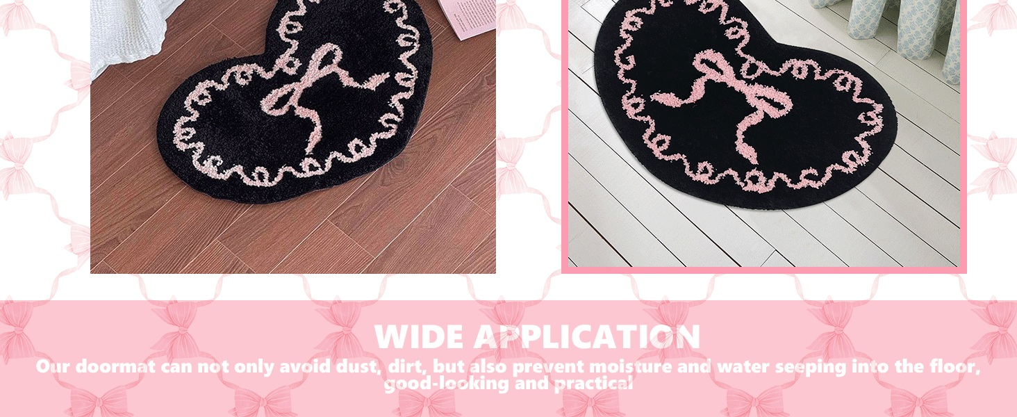 bow bath rug