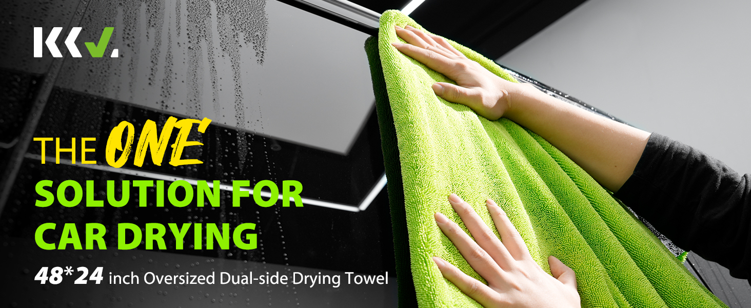 car drying towels extra large super absorbent