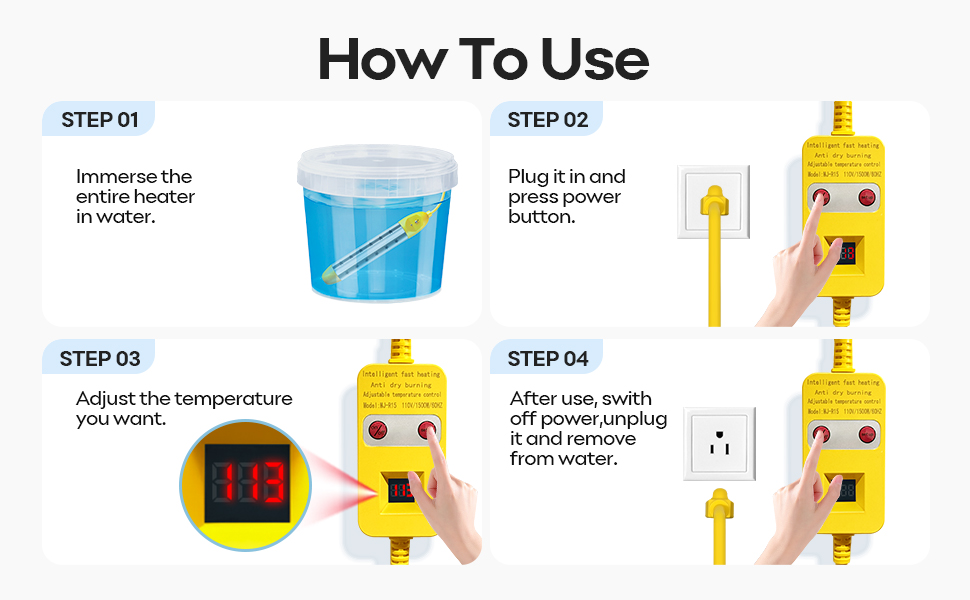 immersion water heater