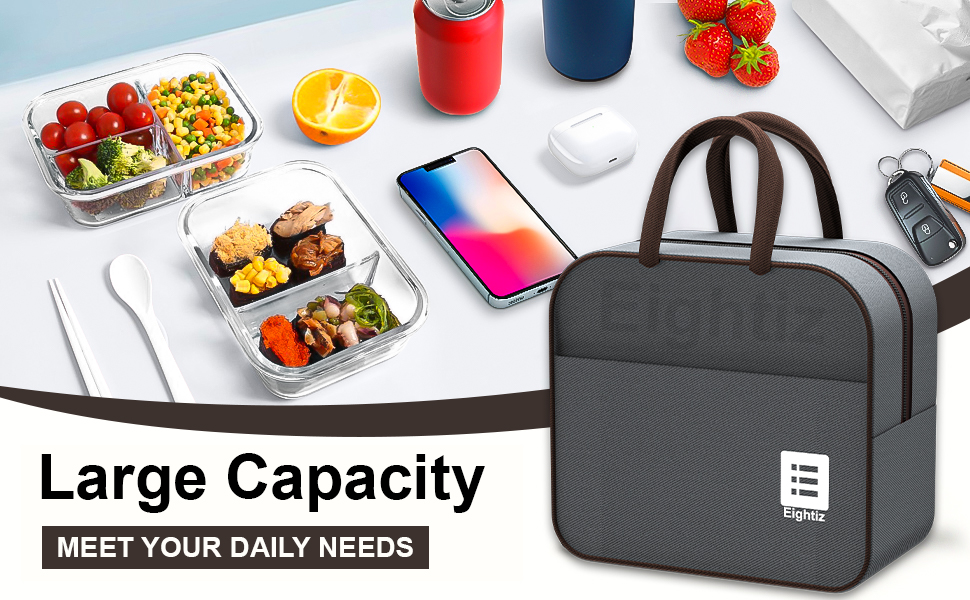 Lunch Bag, Office Bag, Tiffin Box, Kids, Women, School, Men, Girls, Jute Cover, Small Carry Only 