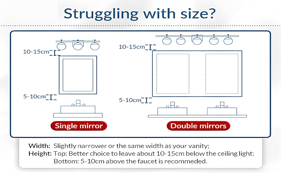 led mirror for bathroom