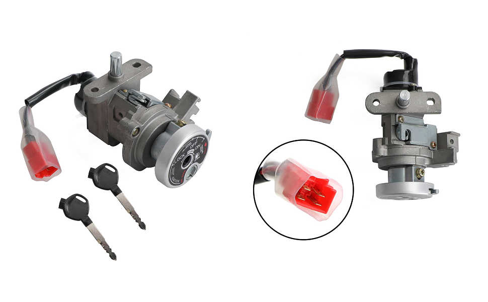 Frezon Ignition Switch with Keys Fit for Yamaha YW125 Zuma