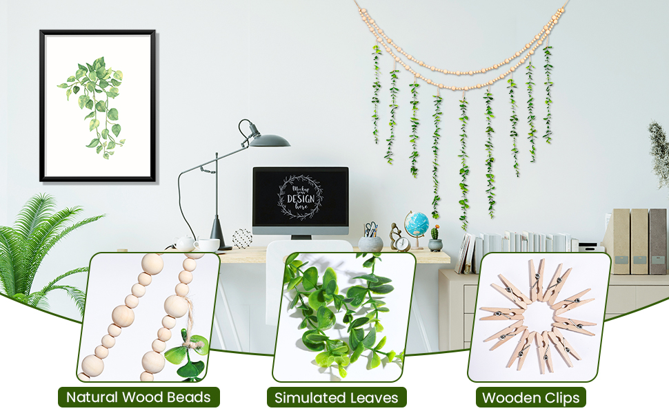 Hanging Photo Display Wall Decor