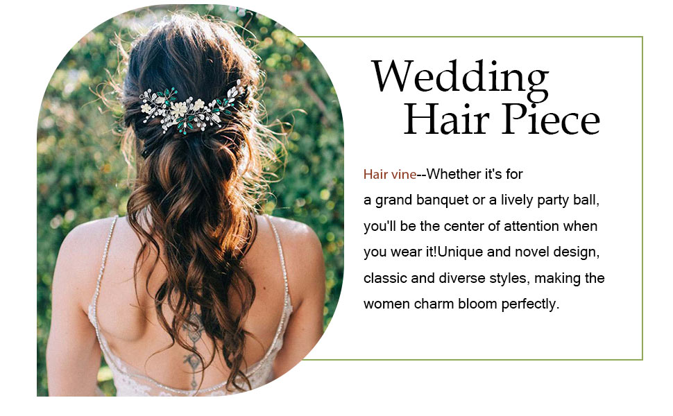 crystal wedding hair accessories