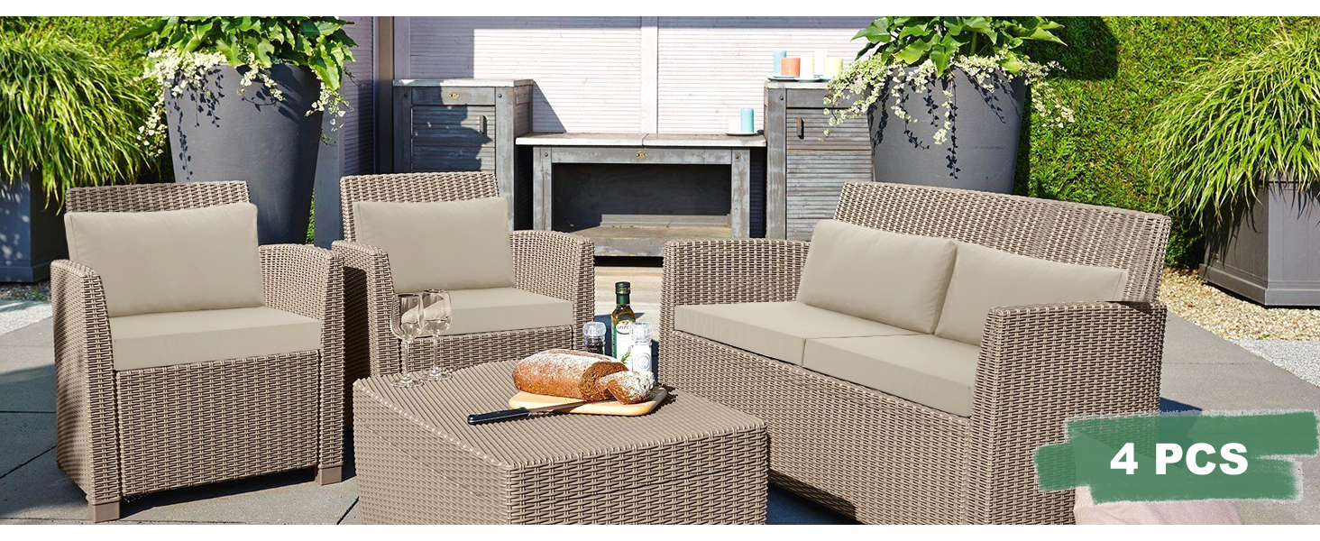 outdoor sectional replacement cushions