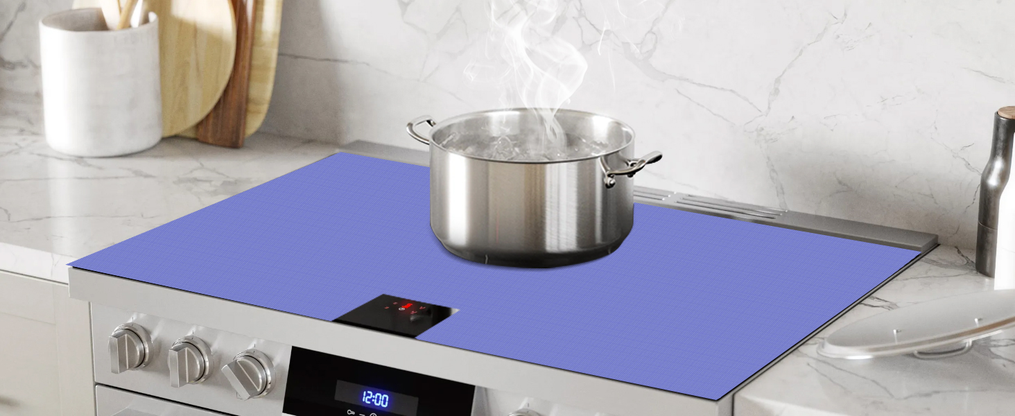 Large Induction Cooktop Protector Mat, Electric