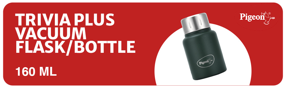 Pigeon Trivia 160ml double walled insulated Hot & Cold Thermo Flask Handy Bottle