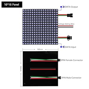 WS2812B 256Pixels