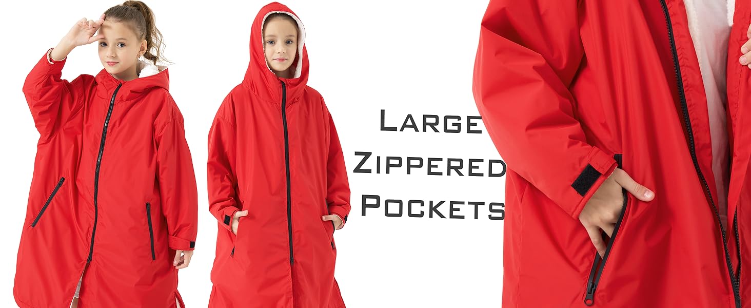 Detail Display-Large Zippered Pockets