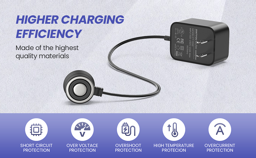 Vacmop Charger Replacement for Shark, Cordless Hard Floor