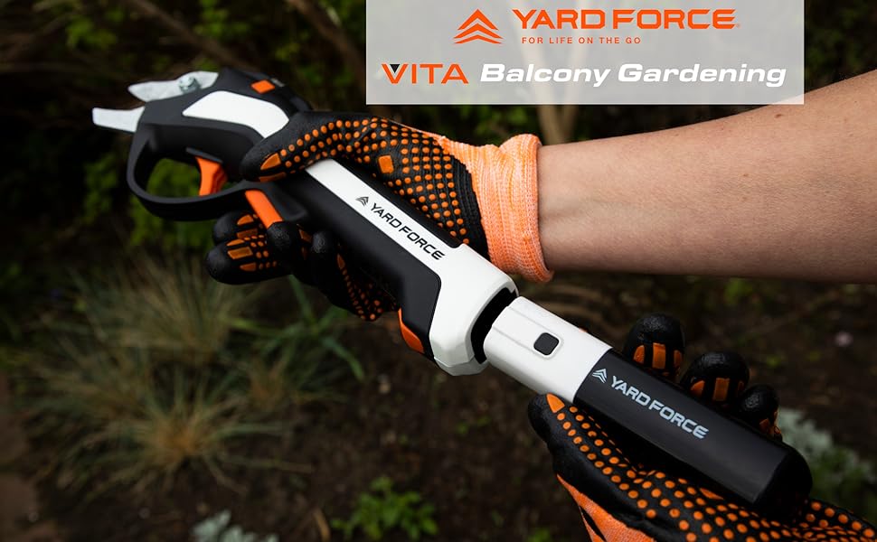 Yard Force 4V VITA Balkon Serie, 4V / 4,0 Ah Akku, kompatibel zu allen VITA Balcony Produkten
