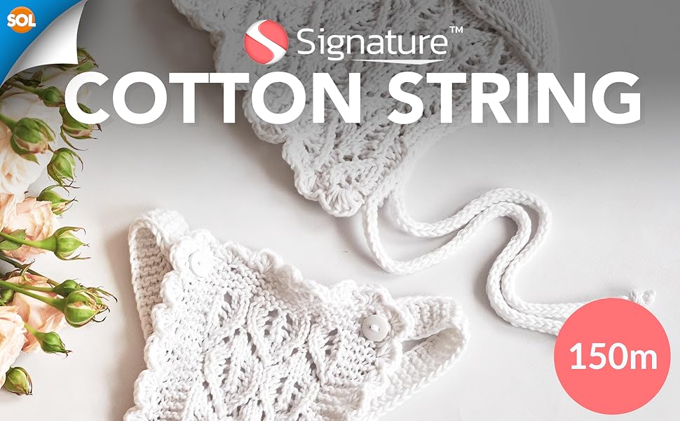 6x Cotton String Balls 150m Total Ball of String Ideal as Cooking