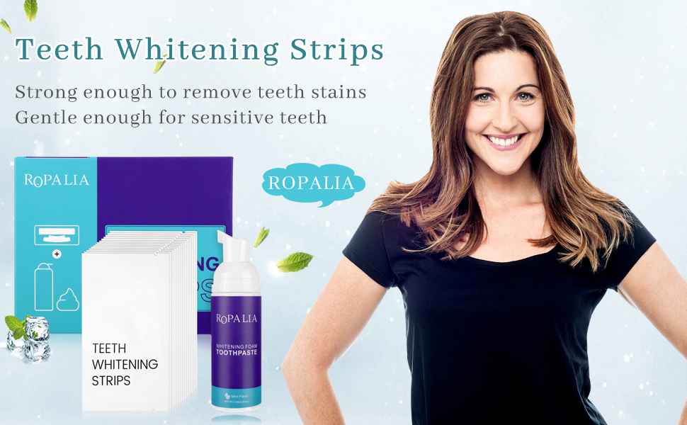 Gentle enough for sensitive teeth, strong enough to remove teeth stains.