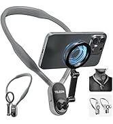 �շ�����������° Magnetic Neck Mount for Phones, Cell Phone Holder Stand Hanging on Neck POV/Vlog Selfie ...