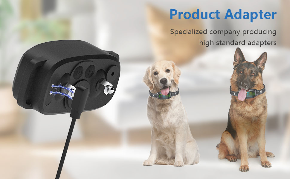 HOUTQPLE Shock Collar Charger for FAFAFROG DINJOO Dog Bark