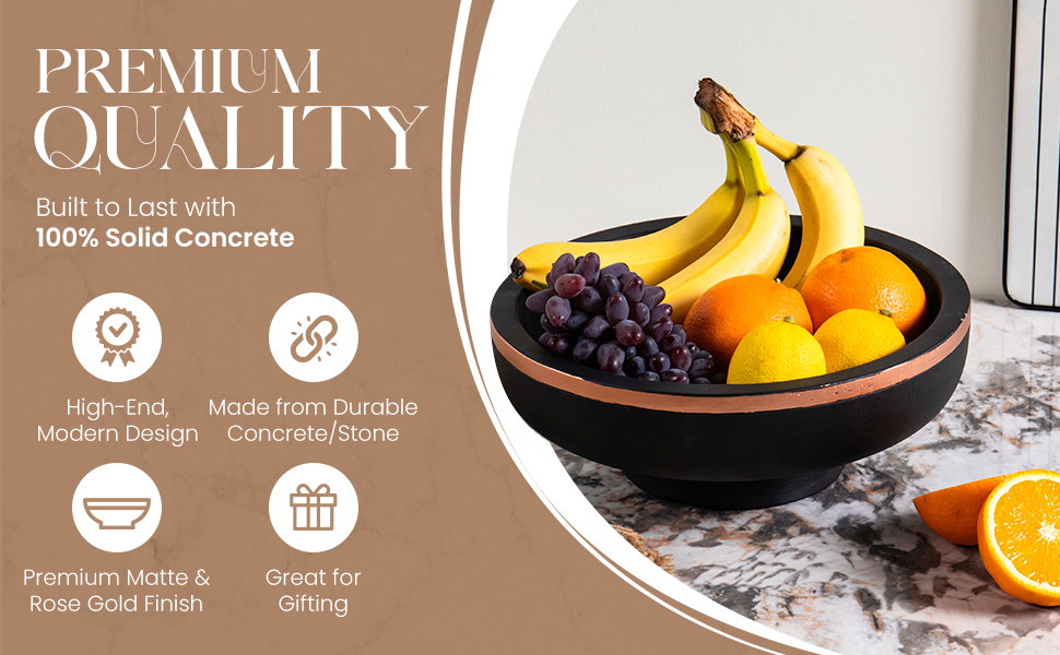 decorative fruit bowl