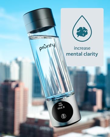 hydro hydrogen water bottle health athlete performance portable sleek size 