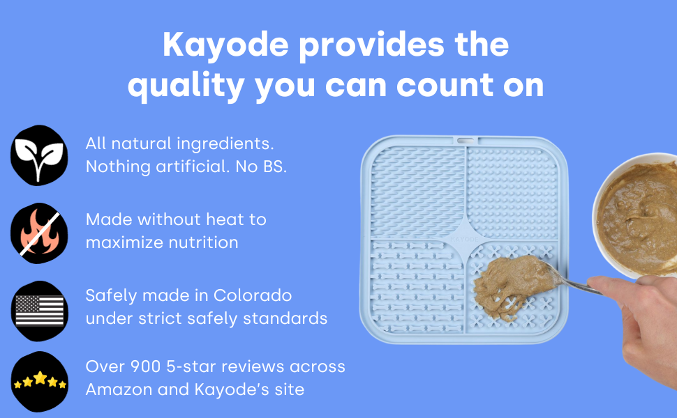 kayode for dog lick mats