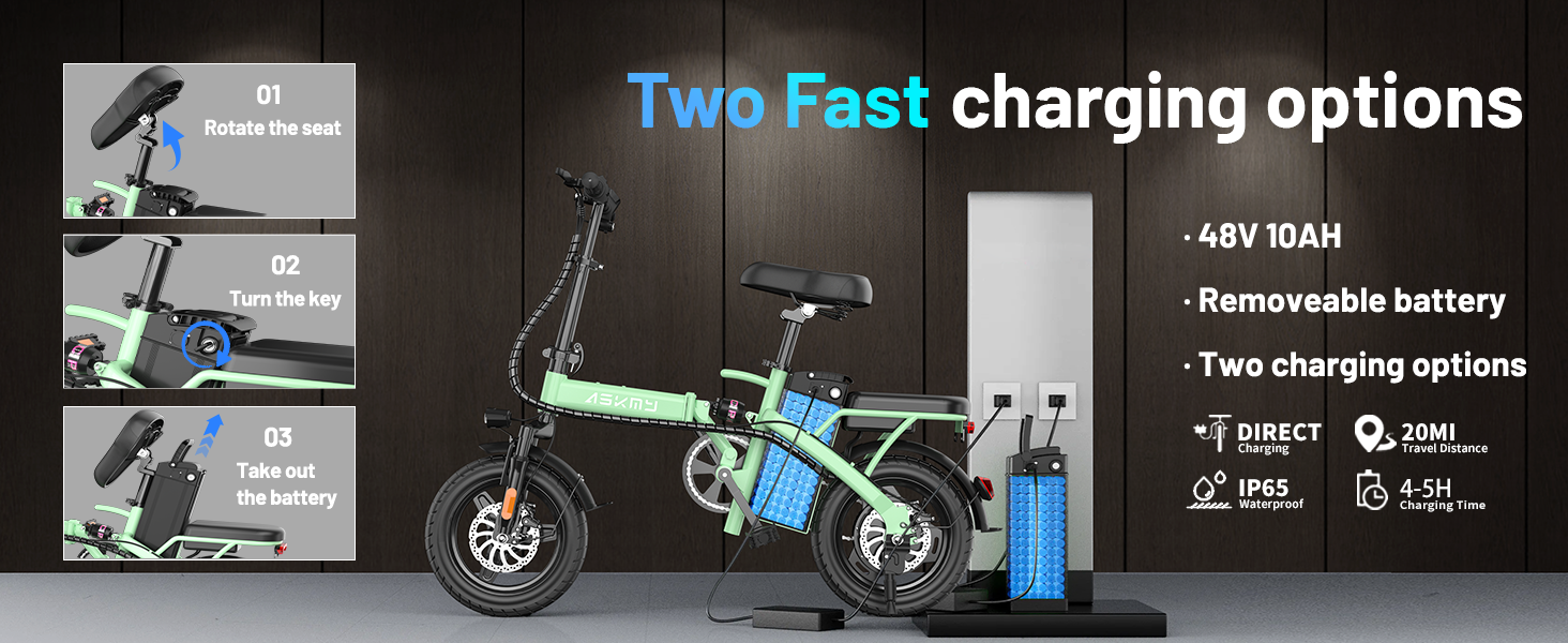 folding ebikes for adults