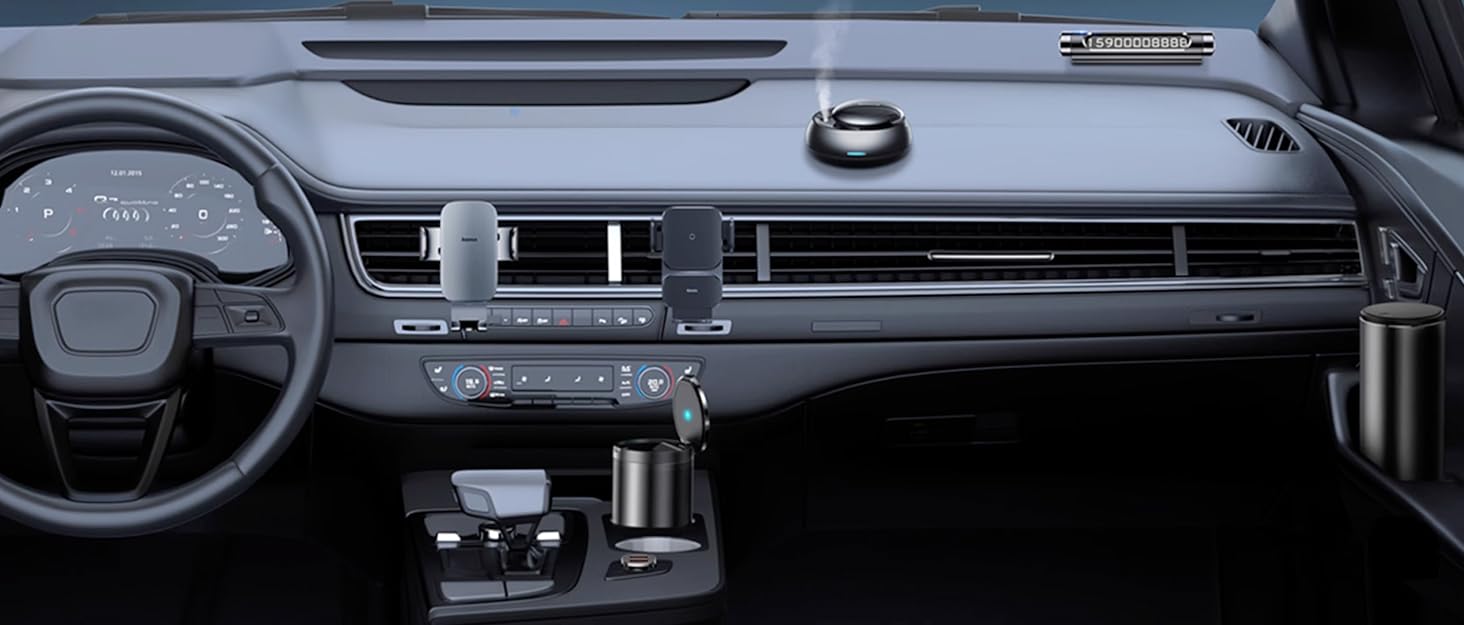  Front car interior page; General usage scenarios of the product 