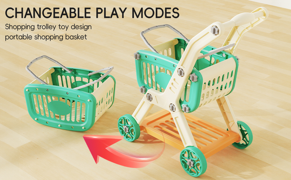 pretend play for toddlers 1-3 toddler shopping cart for 1 year old kids shopping cart for 2 year old