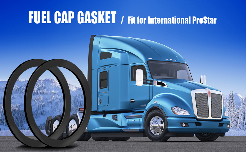TIKSCIENCE Fuel Cap Gasket Fit for Kenworth T2000 T400 T440