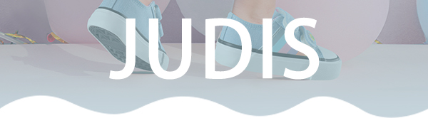 JUDIS Kids Dual Adjustable Hook and Loop Canvas Shoes 