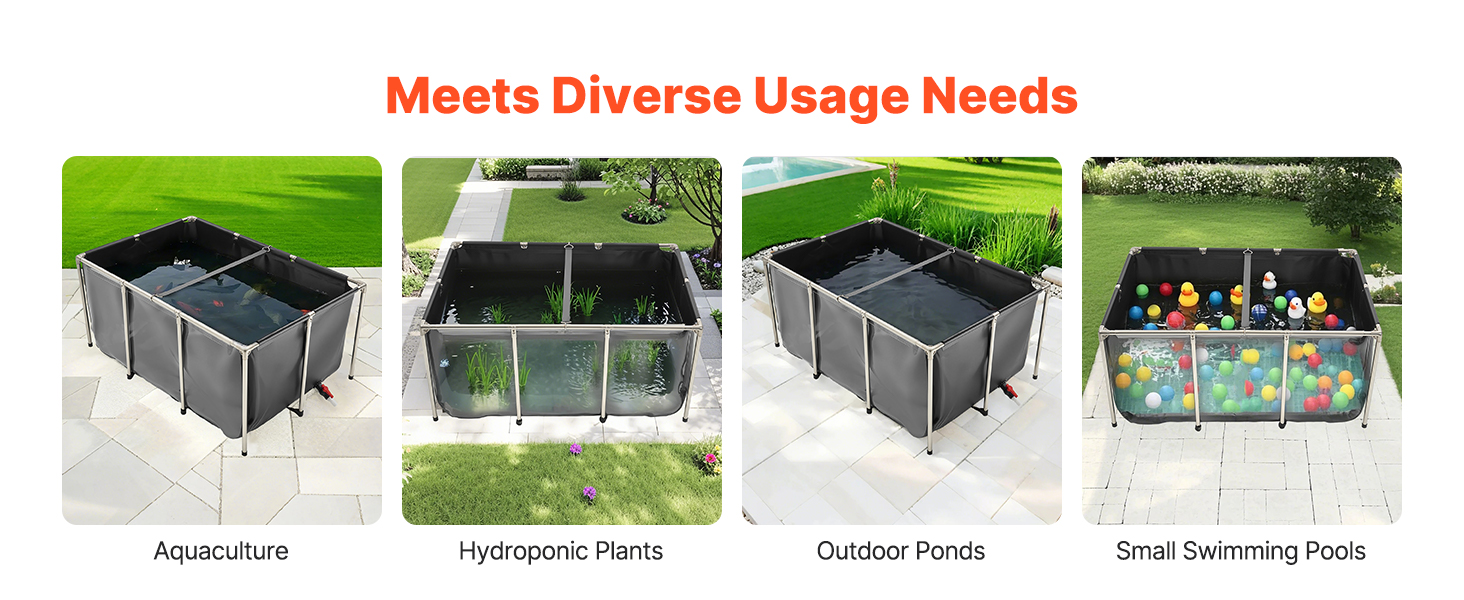 canvas fish pond reservoir