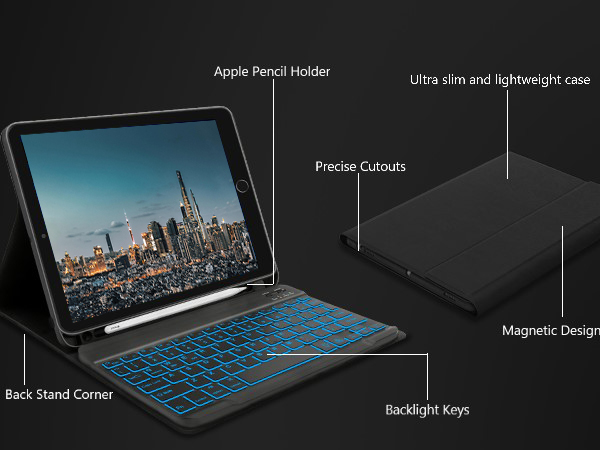 iPad本体 iPad 6th Wi-Fi 128GB+SLIIM FOLIO+Pencil Amazon.com: Keyboard Case for iPad 6th/5th Generation 9.7