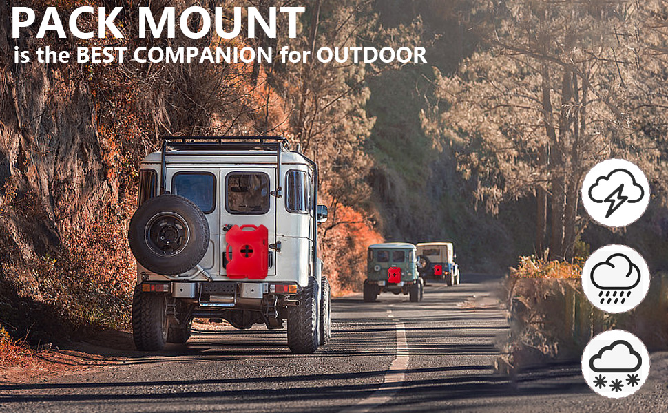 Askfish RXLOXPM Pack Mount Lock 2 Pack with Same Keys