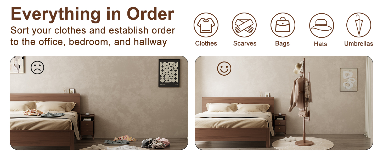 modern coat rack