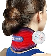 Sports Laboratory Halskrause gegen Nackenschmerzen - Mit Thermotherapie Gelkissen und Ratgeber - ...