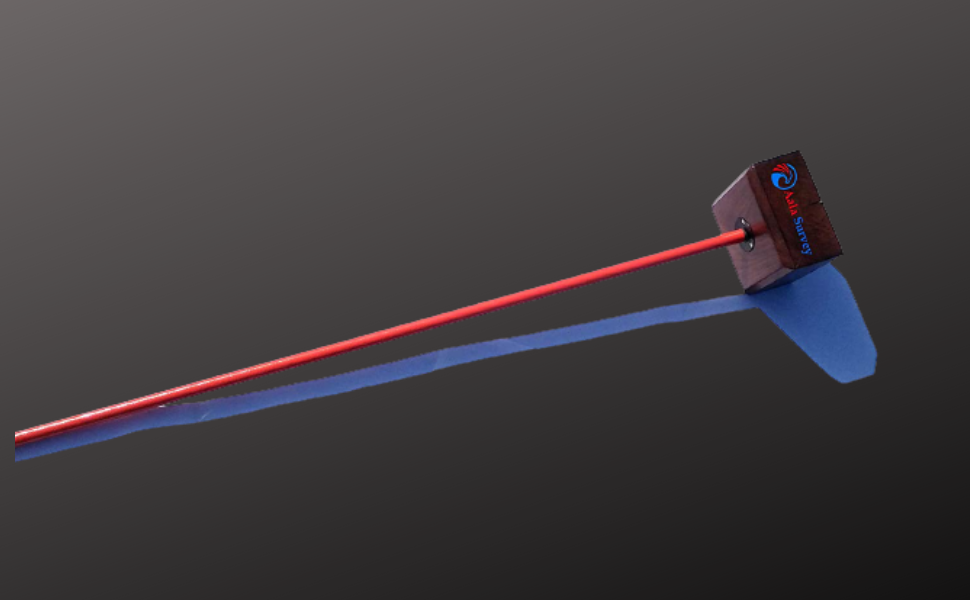 Aala Survey wooden cross staff with folding pole 4 feet size Amazon