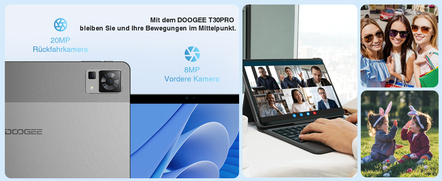 DOOGEE T30Pro Tablet Android 13 11 Zoll Gaming Tablet günstige tablet