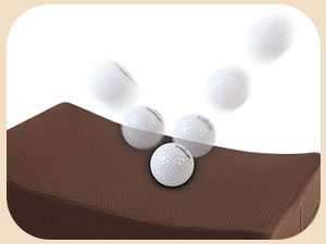 meditation cushion with comfortable bouncy feeling