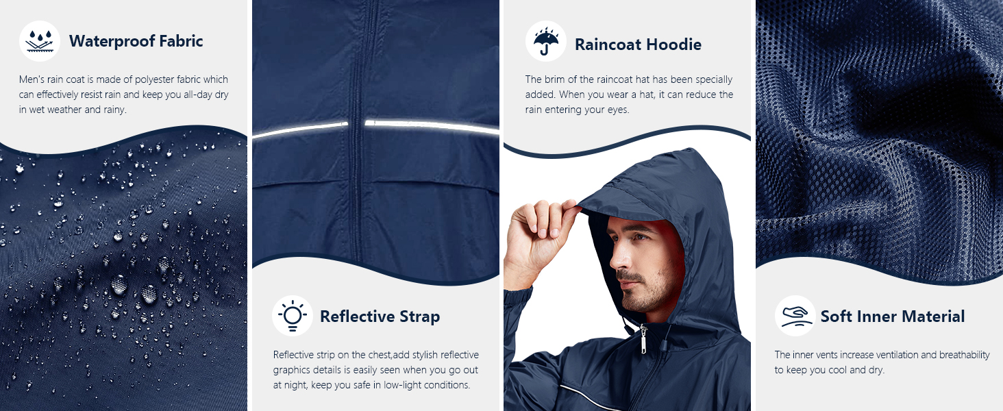 rain jackets men