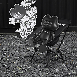 BLACK DOG アウトドアチェア ブラック Amazon.co.jp: BLACKDOG(黒犬) アウトドアチェア 折り畳み