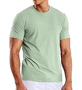 MIER Men's T Shirts Short Sleeve Dry Fit Soft Athletic Tshirt Moisture Wicking Active Casual Runn...
