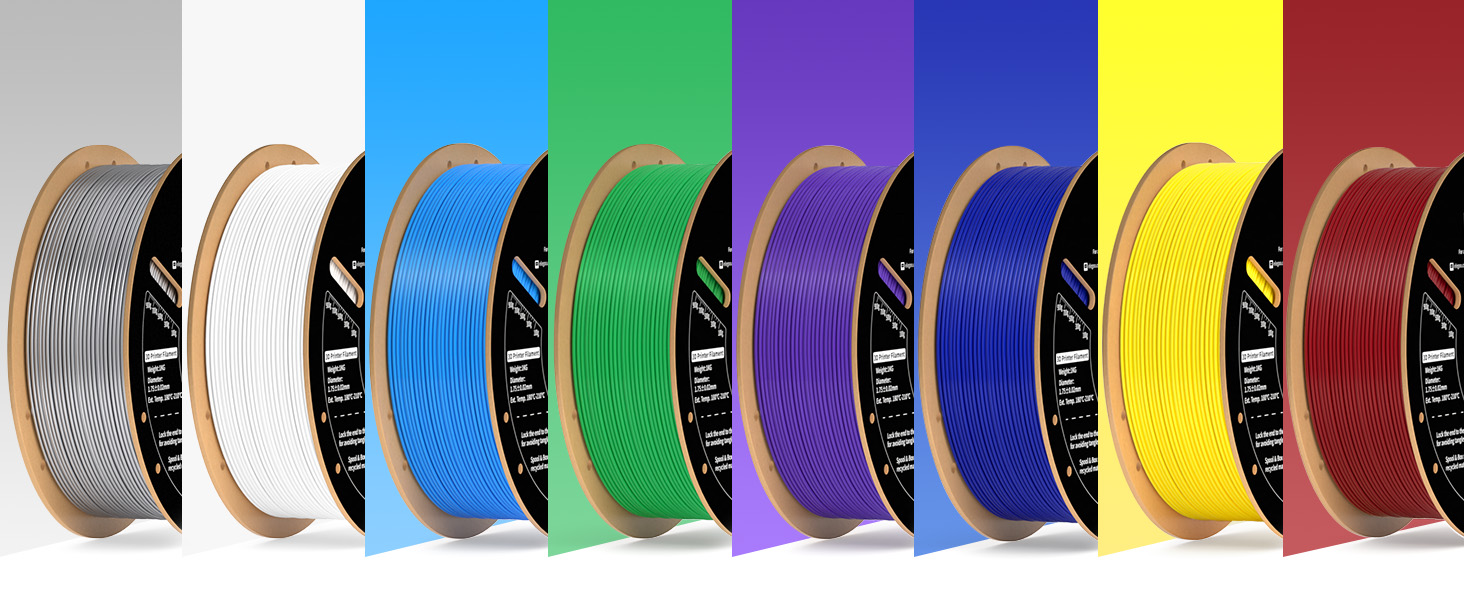 rich colors pla filament