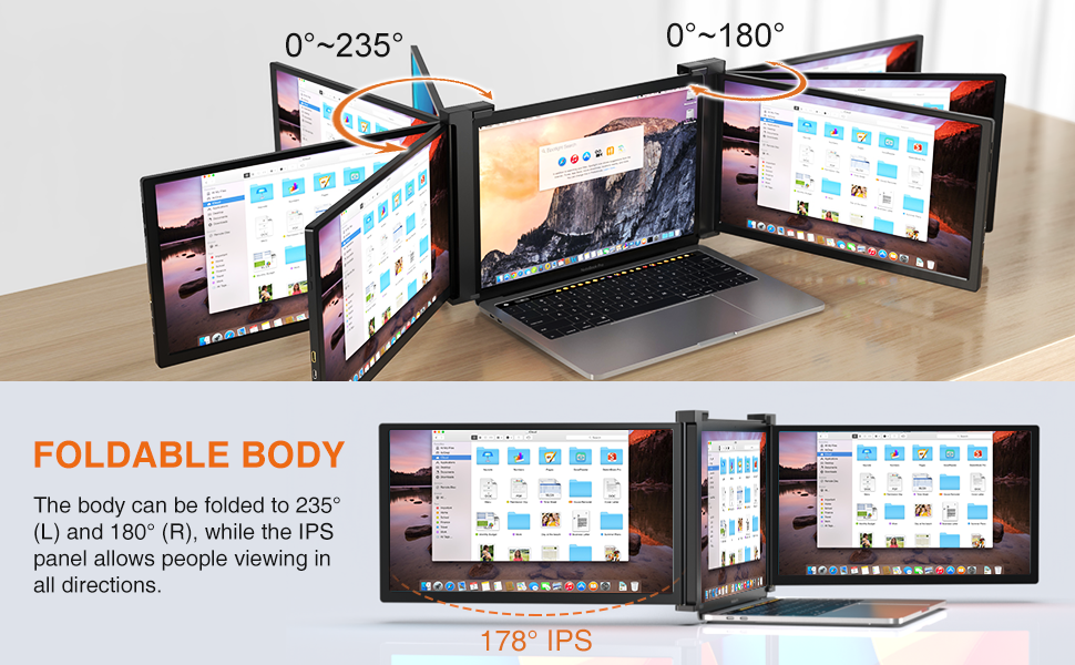 foldable dual screen