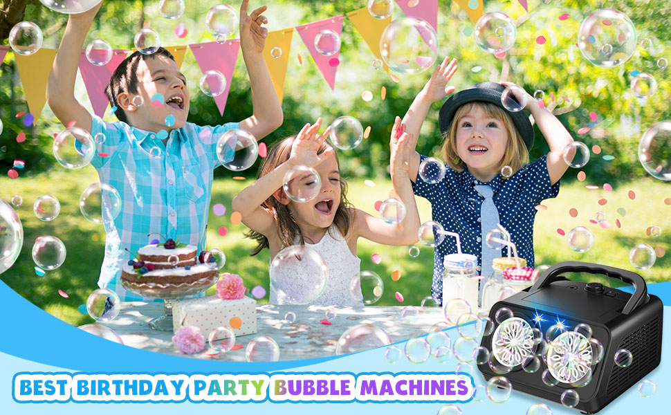 bubble machine automatic bubble maker for kids