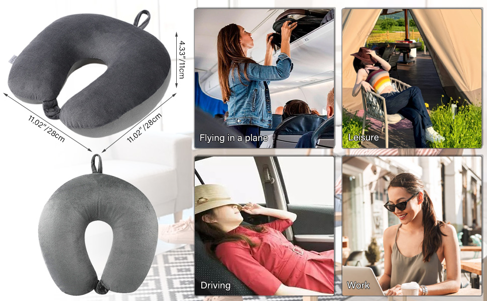 Coussin de Voyage à microbilles 