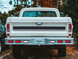 6inch trailer lights red white