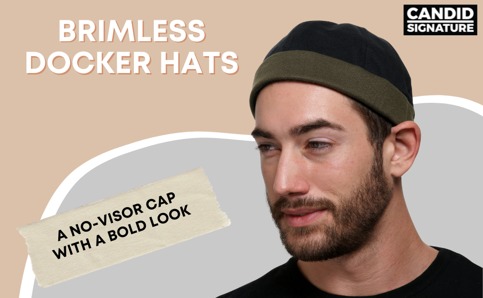 SnugZero Brimless Hats for Men & Women Fisherman Beanie