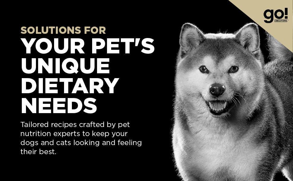 Solutions for your pet's unique dietary needs.